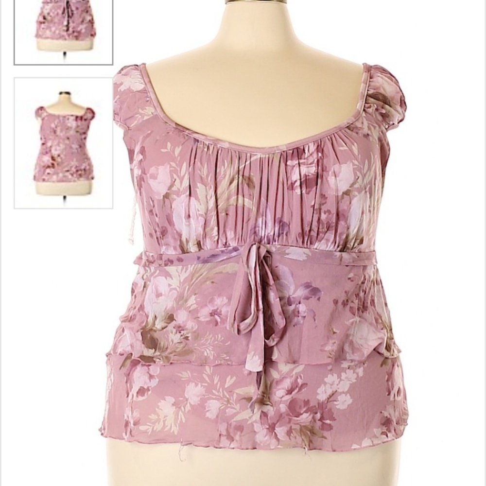 Beautiful pink floral top